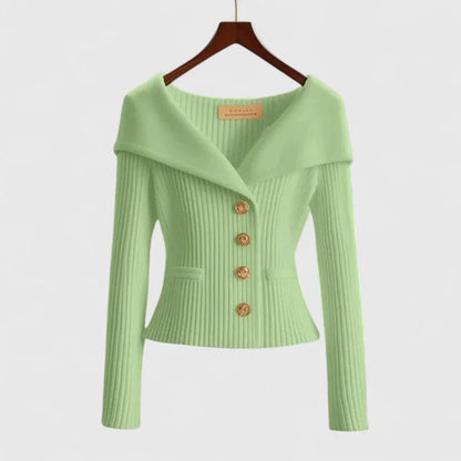 Eleganter Langarm-Cardigan für Damen