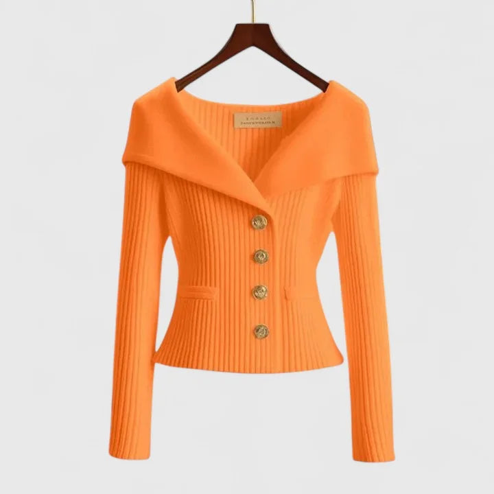 Eleganter Langarm-Cardigan für Damen