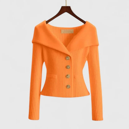 Eleganter Langarm-Cardigan für Damen