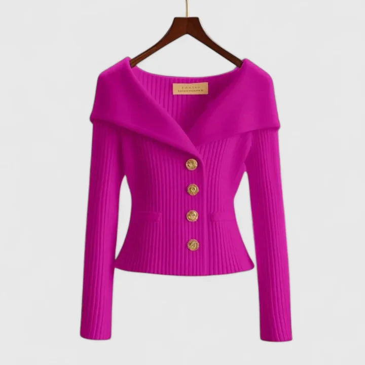 Eleganter Langarm-Cardigan für Damen