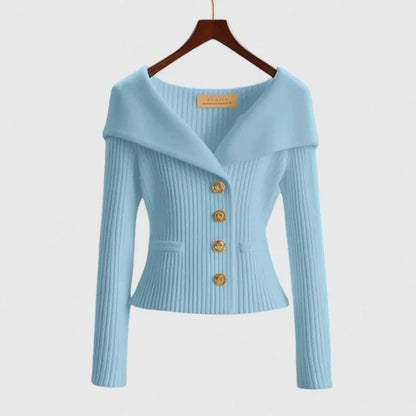 Eleganter Langarm-Cardigan für Damen
