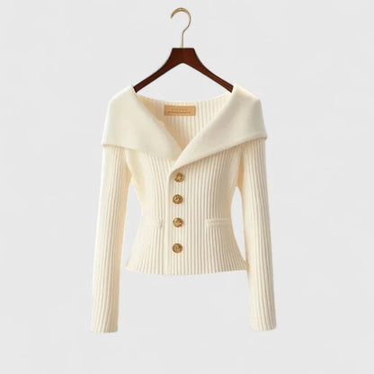 Eleganter Langarm-Cardigan für Damen