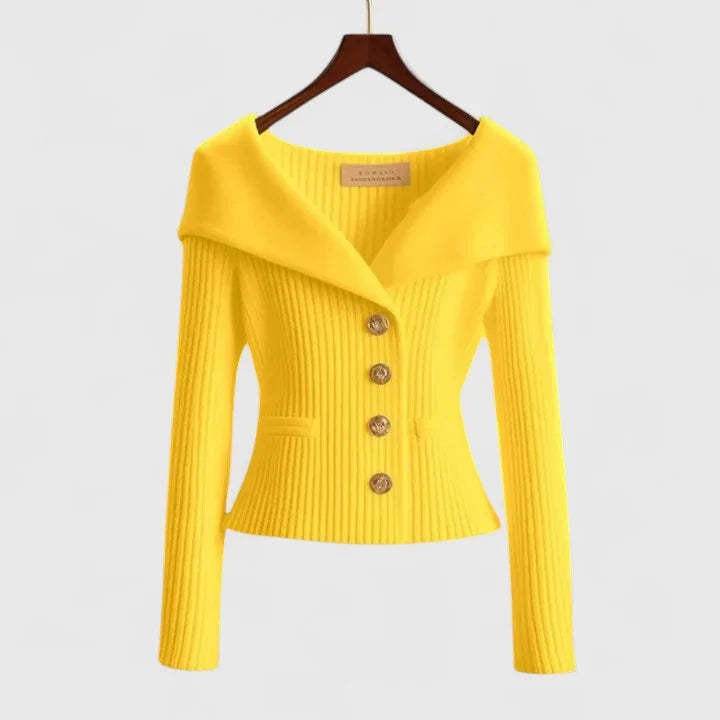 Eleganter Langarm-Cardigan für Damen