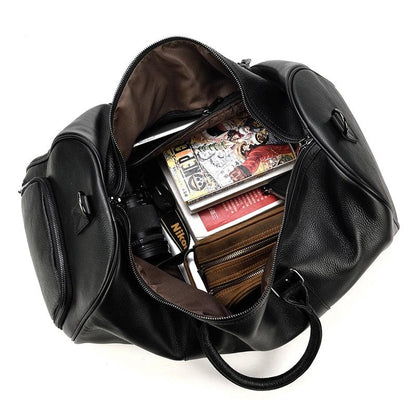 Weekender-Tasche aus echtem Leder