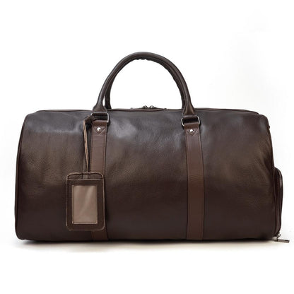 Weekender-Tasche aus echtem Leder