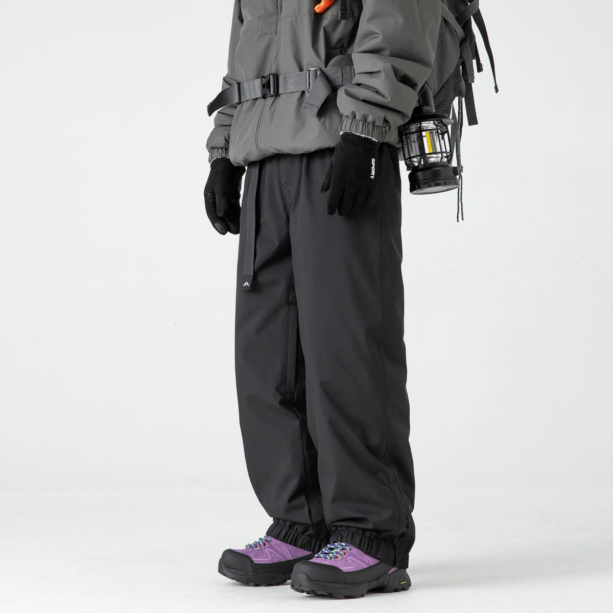 Herren Skihose mit Hardshell für Wärme und Schutz auf der Piste