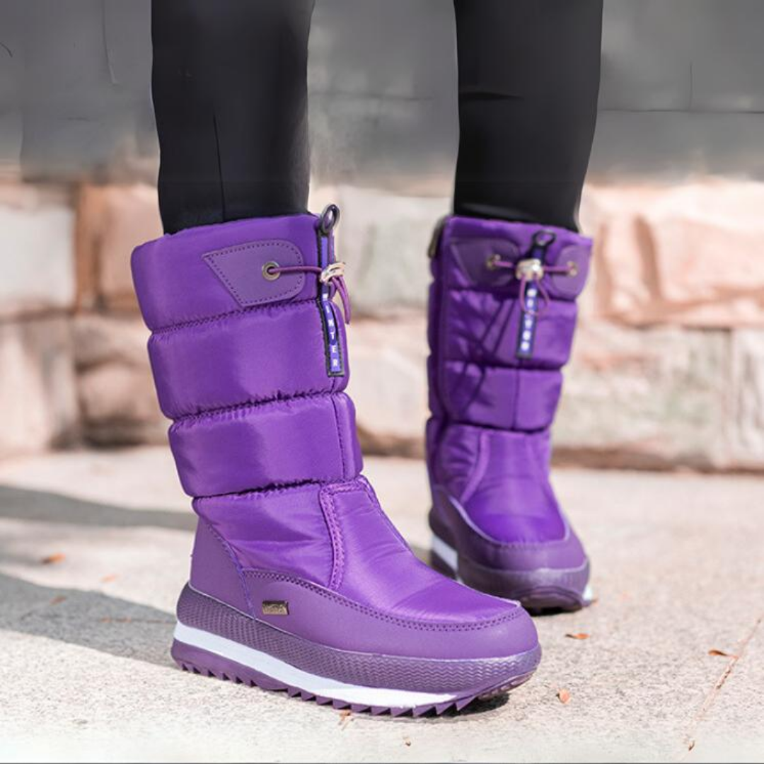 Wasserdichte Schneestiefel mit Reißverschluss