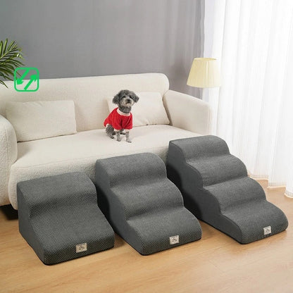 Haustiertreppe für Hunde und Katzen - PawStep Luxus-Treppe