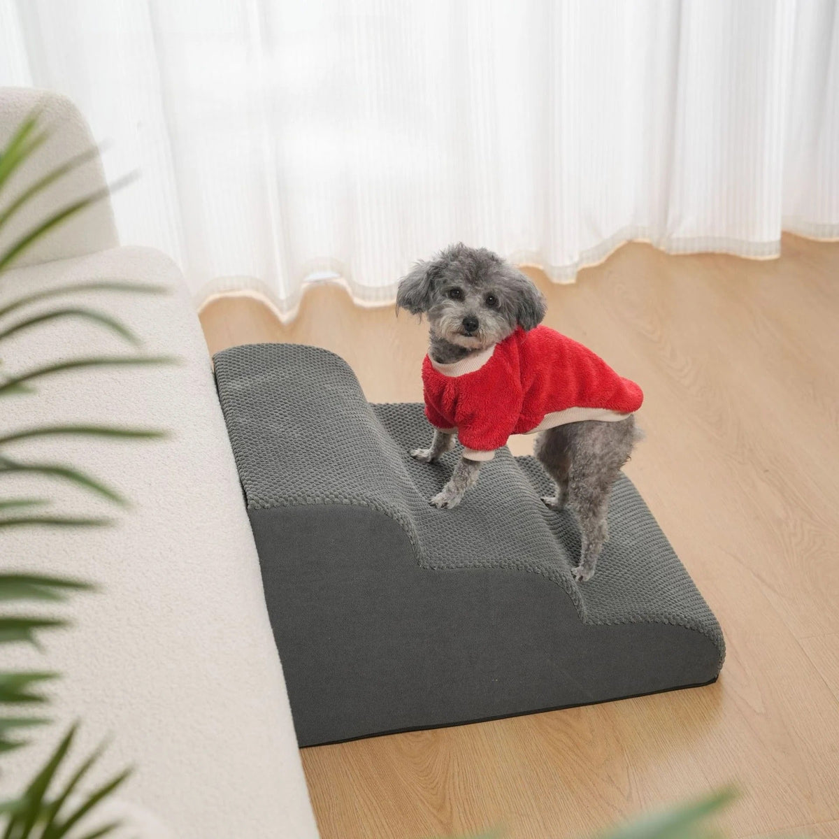 Haustiertreppe für Hunde und Katzen - PawStep Luxus-Treppe