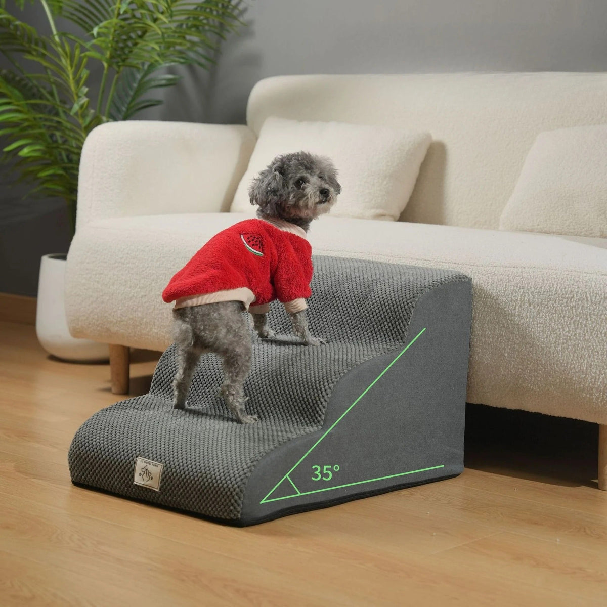 Haustiertreppe für Hunde und Katzen - PawStep Luxus-Treppe