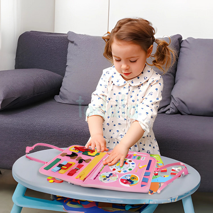 Montessori Beschäftigungsbrett für Kleinkinder