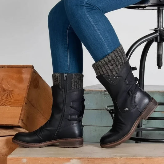 Damen Winterschuhe Warm Gefüttert – Rutschfest & Bequem