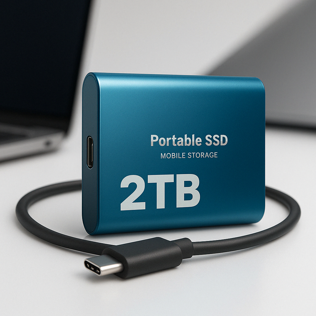 Tragbares Hochgeschwindigkeits-SSD-Laufwerk 2TB