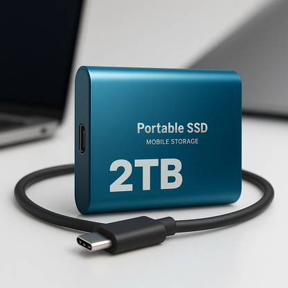 Tragbares Hochgeschwindigkeits-SSD-Laufwerk 2TB