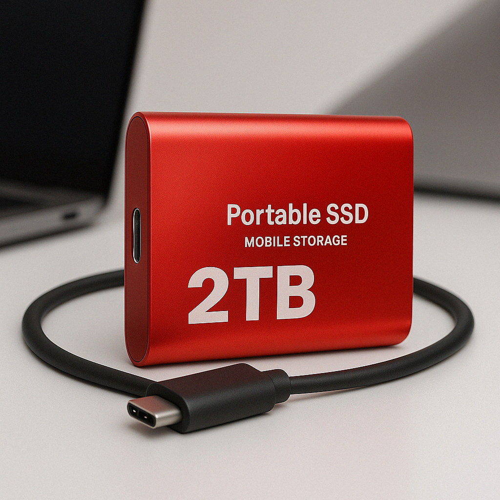 Tragbares Hochgeschwindigkeits-SSD-Laufwerk 2TB