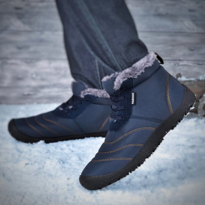 Herren Barfuß-Winterschuhe – Warm, Rutschfest & Natürliches Laufgefühl