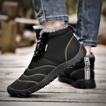 Herren Barfuß-Winterschuhe – Warm, Rutschfest & Natürliches Laufgefühl