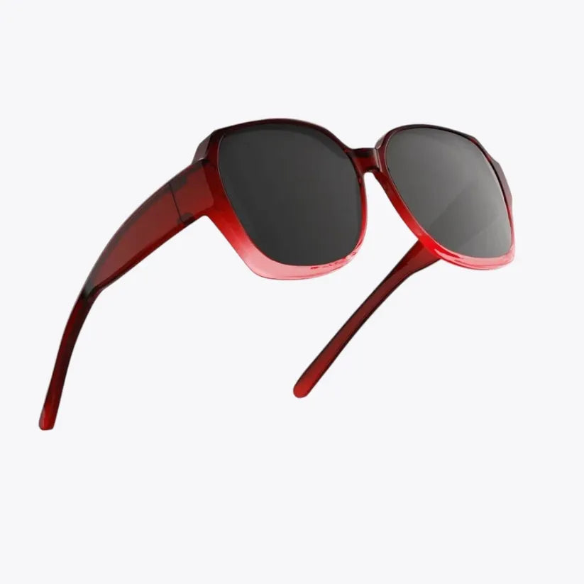 Unisex Überzieh-Sonnenbrille mit Polarisierten Gläsern