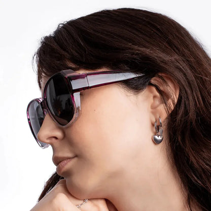 Unisex Überzieh-Sonnenbrille mit Polarisierten Gläsern