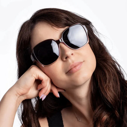 Unisex Überzieh-Sonnenbrille mit Polarisierten Gläsern