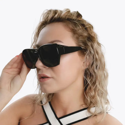 Unisex Überzieh-Sonnenbrille mit Polarisierten Gläsern