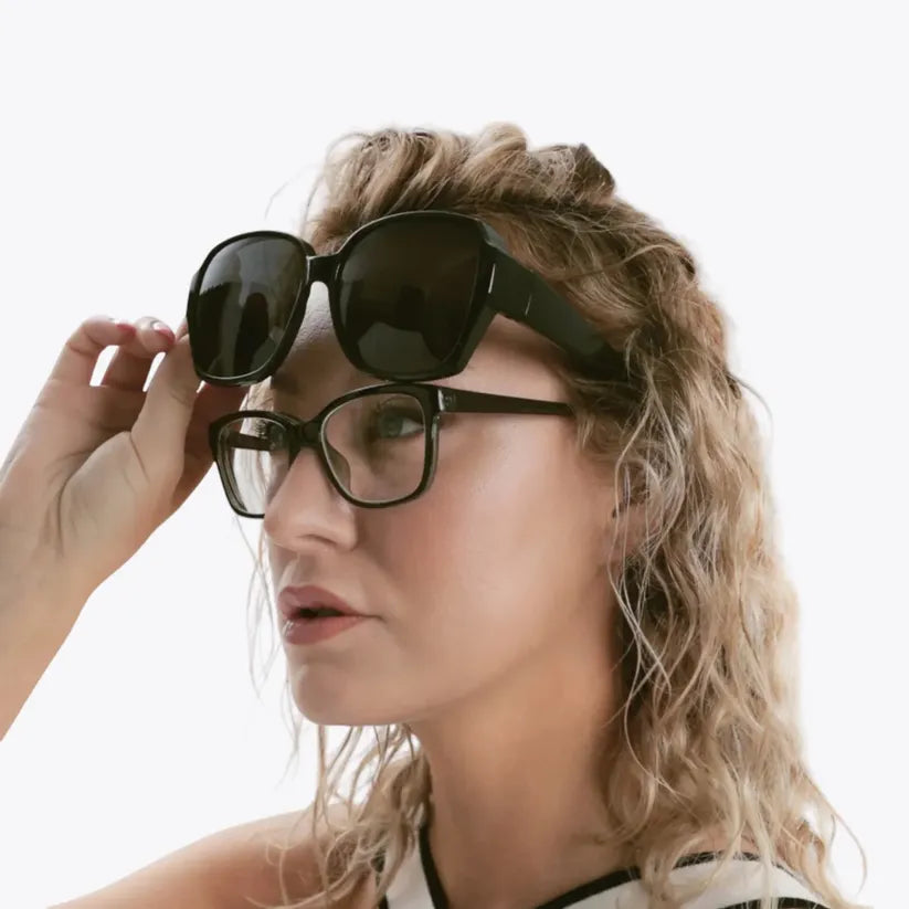 Unisex Überzieh-Sonnenbrille mit Polarisierten Gläsern