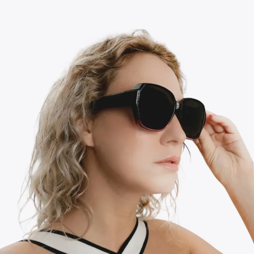 Unisex Überzieh-Sonnenbrille mit Polarisierten Gläsern