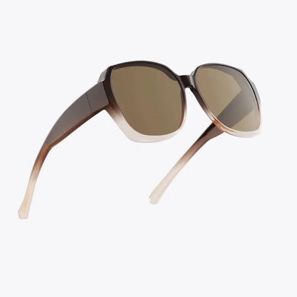 Unisex Überzieh-Sonnenbrille mit Polarisierten Gläsern