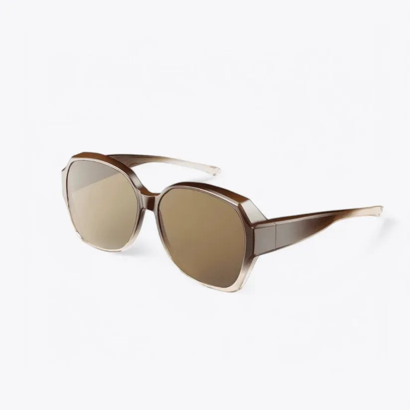 Unisex Überzieh-Sonnenbrille mit Polarisierten Gläsern