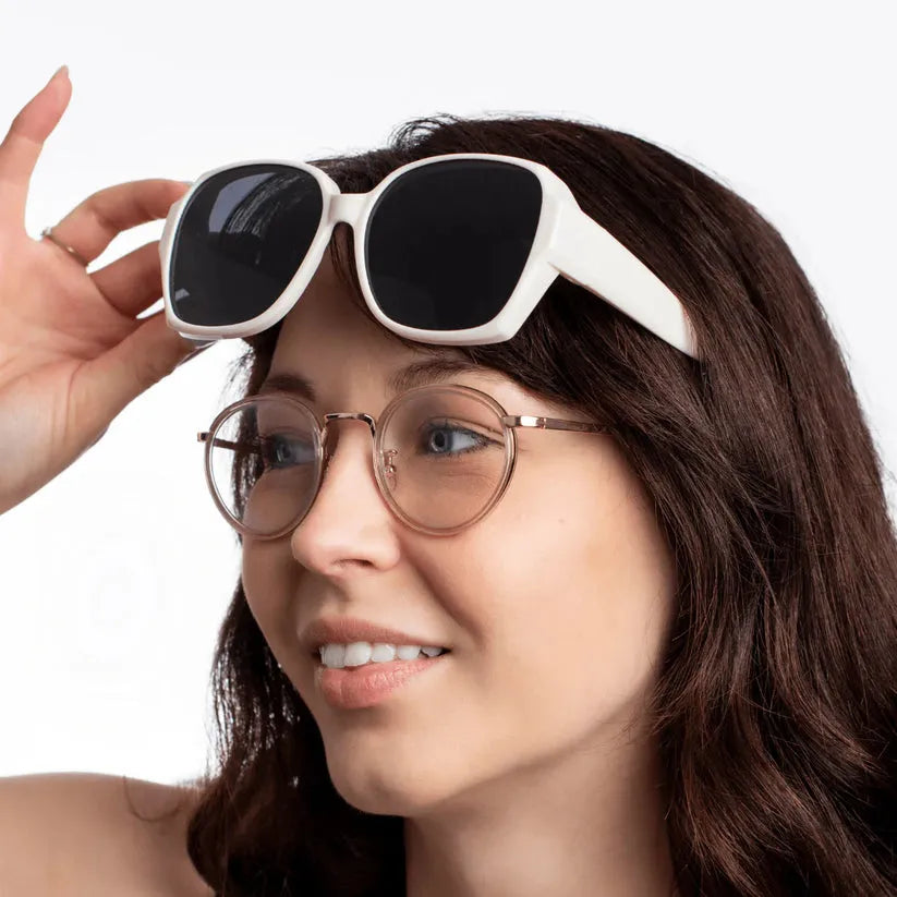 Unisex Überzieh-Sonnenbrille mit Polarisierten Gläsern