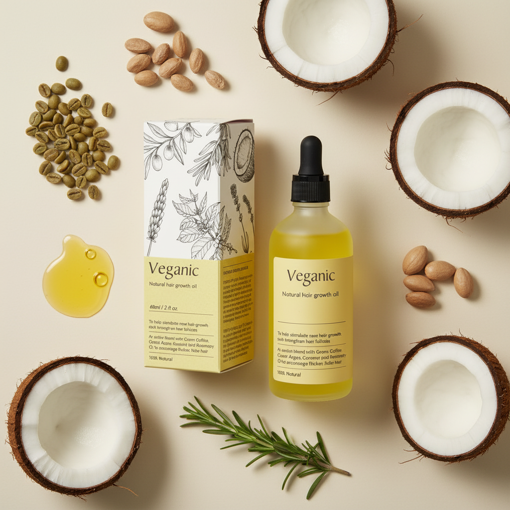 Unisex Haarwachstumsöl & Kopfhautpflege für kräftiges Haar