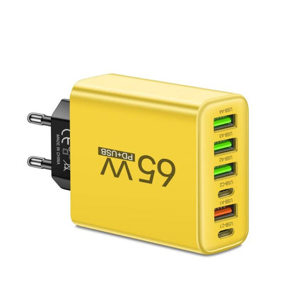 Universal 65W 6-in-1 Schnellladegerät für 6 Geräte gleichzeitig