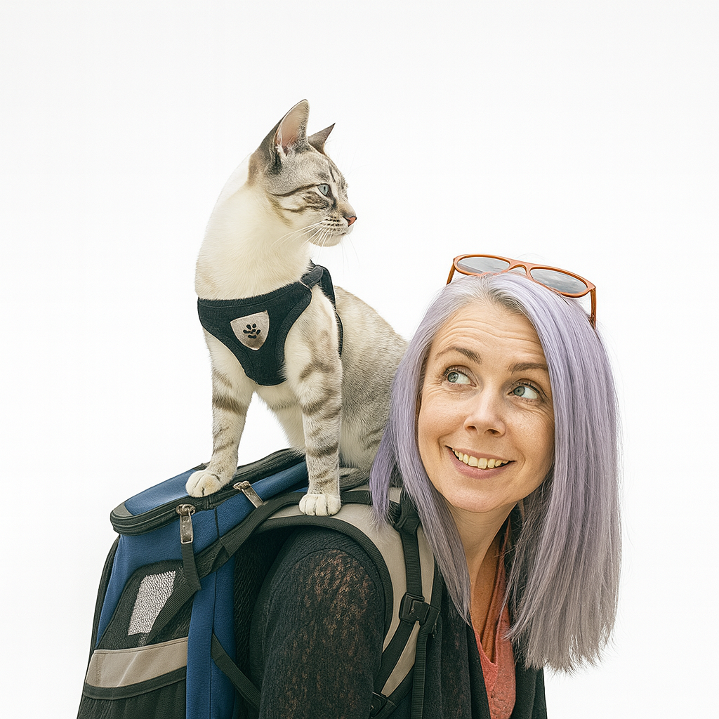 Katzengeschirr: Verstellbar, Atmungsaktiv & Leuchtend für sichere Abenteuer