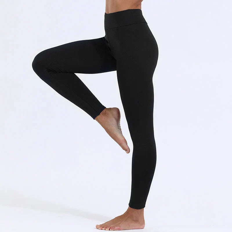 Premium Fleece Leggings – Warm und Bequem für Wintertage
