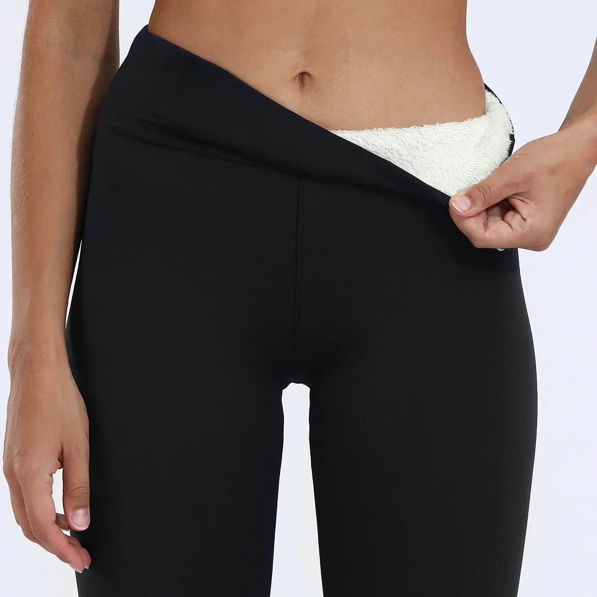 Premium Fleece Leggings – Warm und Bequem für Wintertage
