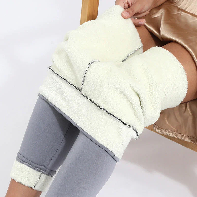 Premium Fleece Leggings – Warm und Bequem für Wintertage