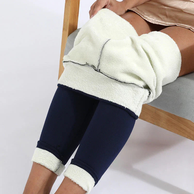 Premium Fleece Leggings – Warm und Bequem für Wintertage
