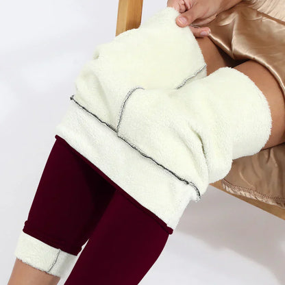 Premium Fleece Leggings – Warm und Bequem für Wintertage