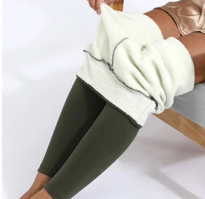 Premium Fleece Leggings – Warm und Bequem für Wintertage
