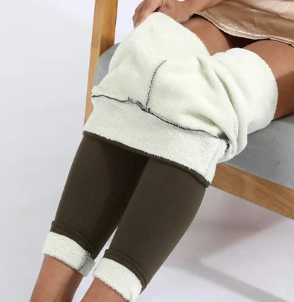 Premium Fleece Leggings – Warm und Bequem für Wintertage
