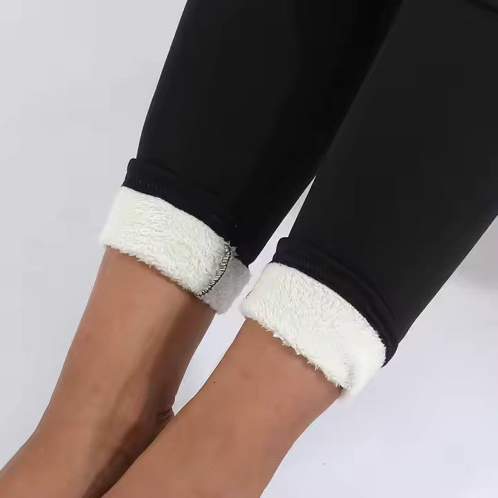 Premium Fleece Leggings – Warm und Bequem für Wintertage